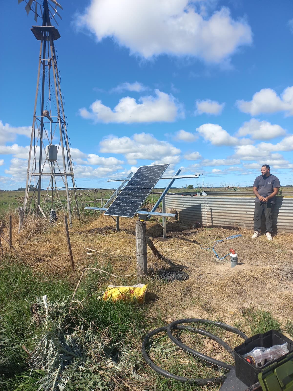 Instalación solar - Haras de Oroite