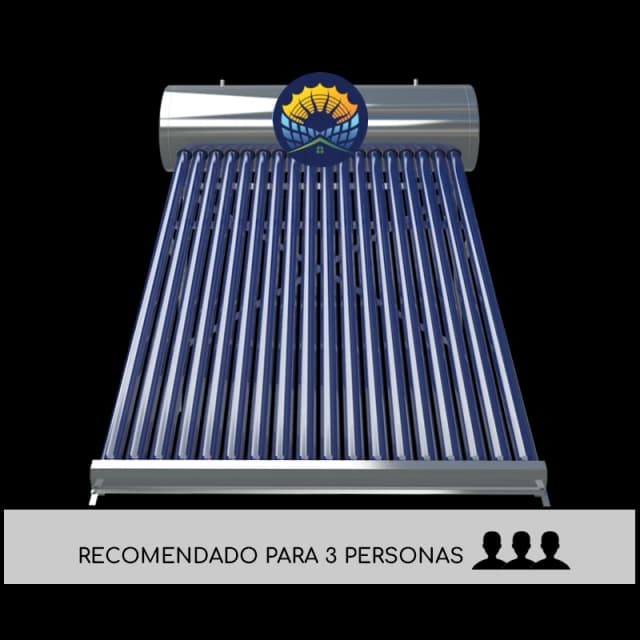 Termotanque solar 100 Litros