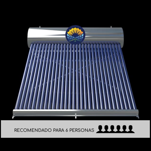 Termotanque solar 250 Litros